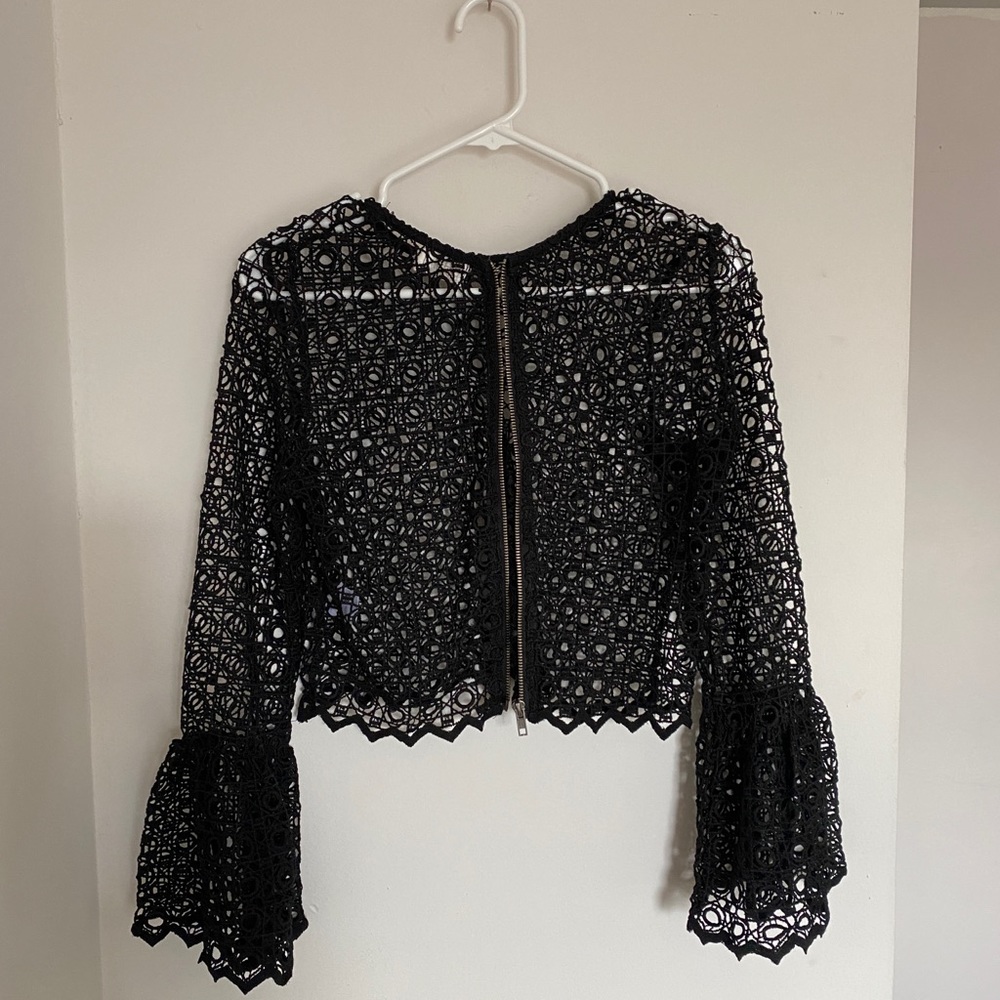 Crocheted Top by SEEK, barely worn